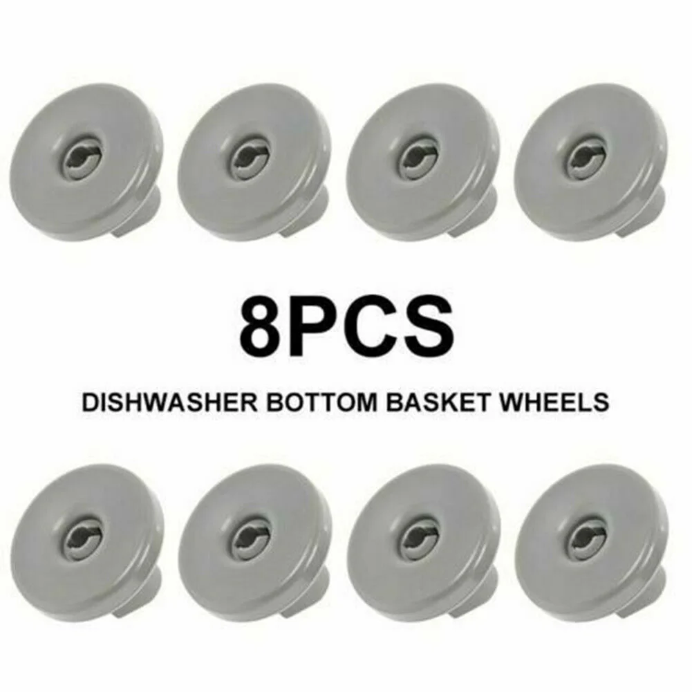

8Pcs Dishwasher Bottom Basket Wheels For Dishlex DX103SK DX203WK 50286965-004 Dishwasher Wheels Replacement Accessries
