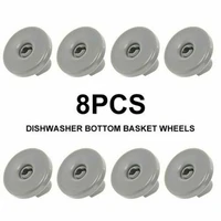 8pcs dishwasher bottom basket wheels for dishlex dx103sk dx203wk 50286965 004 dishwasher wheels replacement accessries
