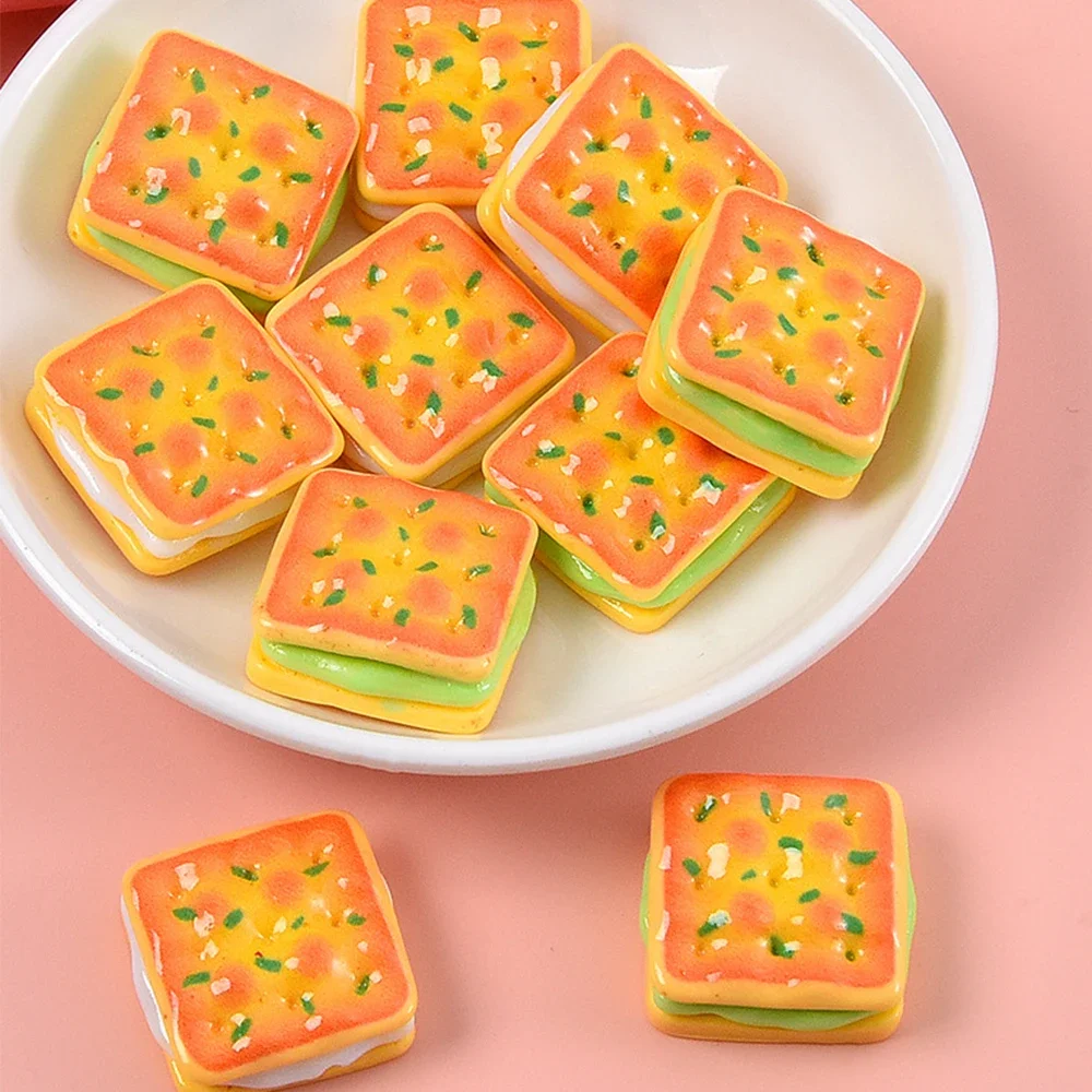 10 шт. блестящие печенье в виде лука серия смоляные кабошоны с плоской спинкой для