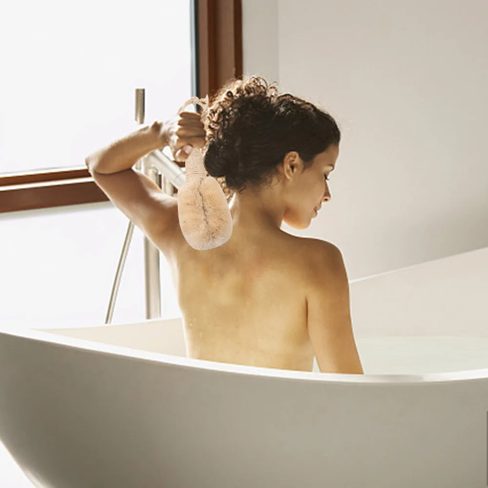 

Щетка для мытья ванной комнаты с деревянной ручкой, щетка для ванной и душа, отшелушивающий скраб для кожи, «сделай сам», персонализированны...