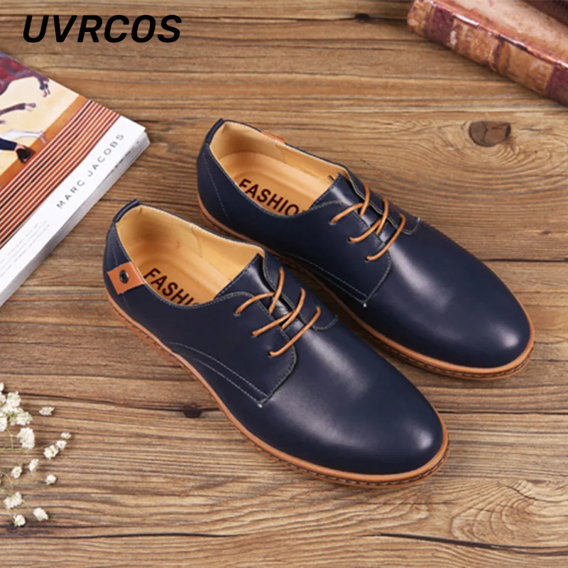 

Men Lace-Up Flat Leather Shoe Fashion Low Top Bottom Wedge Heel Solid Color 2022 New Hot Sale Mens Loafers Shoes Dress Shoes