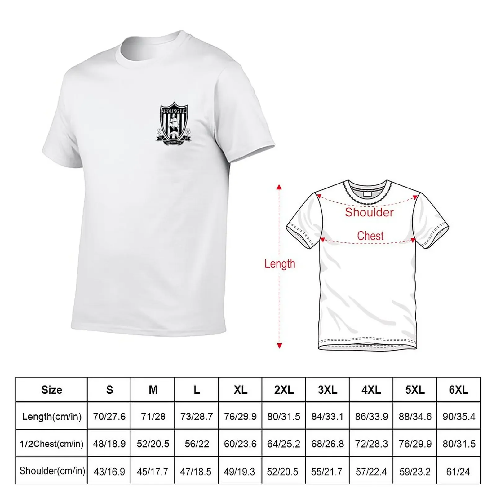 Футболка с трафаретом Sholing FC Crest простая одежда в стиле каваи таможенные создают