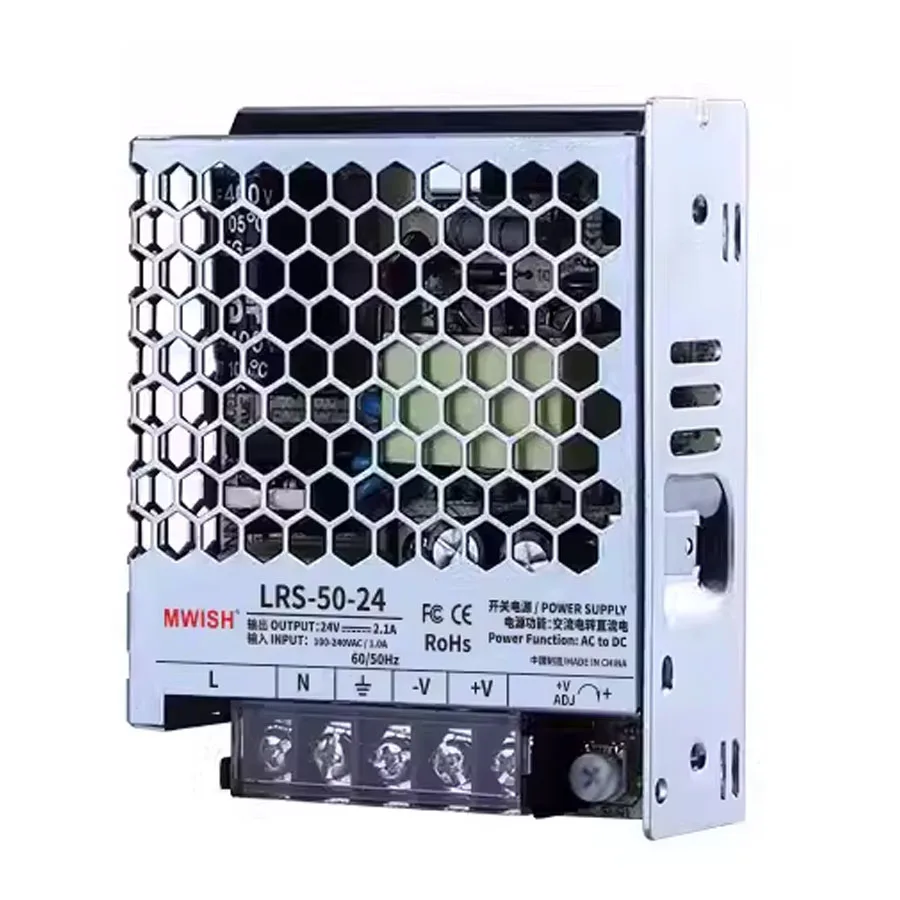 Импульсный источник питания LRS-25/35/50/75 Вт 24 В 12 трансформатор 220 в постоянный ток 2A3A