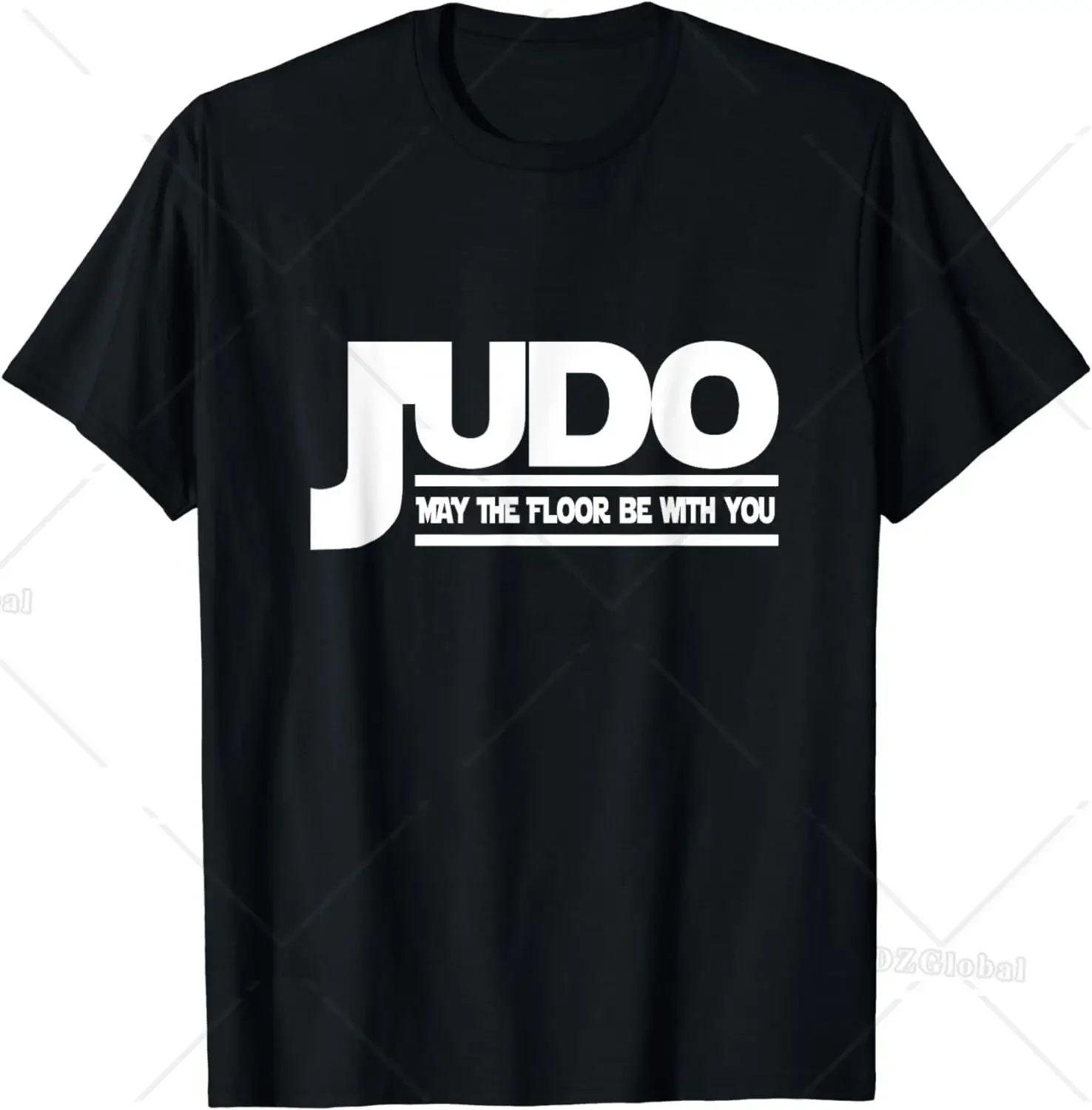 Футболка JUDO с надписью May The Floor Be with You смешная футболка для боевых искусств