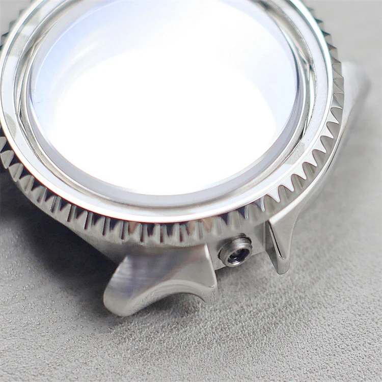 Retrofitting NH35 42mm Watch Case Table SK007A Abalone Case Mechanical Table Retrofitting Case Diving Watch Case Assembly