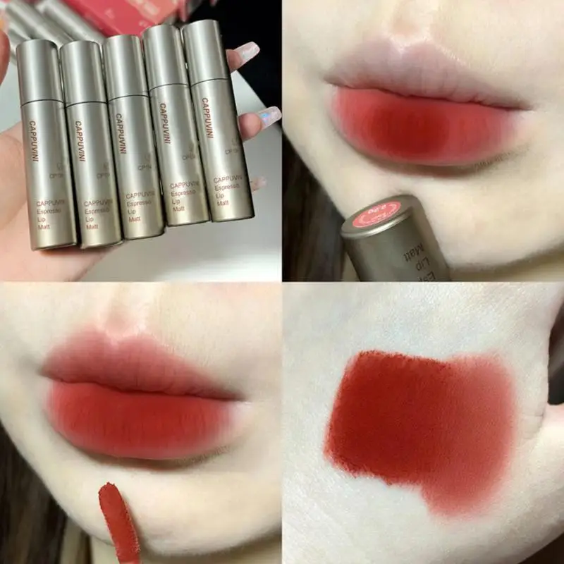 

8 Colors Lip Mud Lip Glaze Long Lasting Moisturizing Matte Lip Makeup Cosmetics Makeup Waterproof