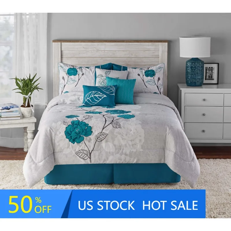 

Комплект из 7 одеял из бисера и роз, полный/Королевский