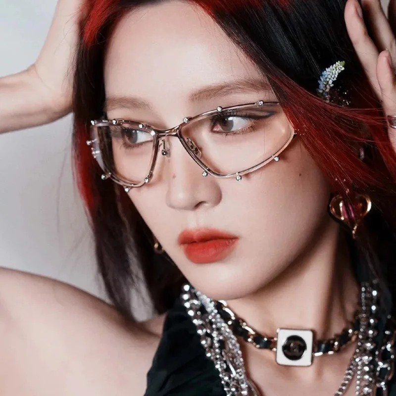 Новинка 2024 набор бриллиантов кошачий глаз плоские зеркальные солнцезащитные