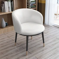 nordic style chair modern minimalist desk chair creative trending computer makeup stool backrest home adult dining chair