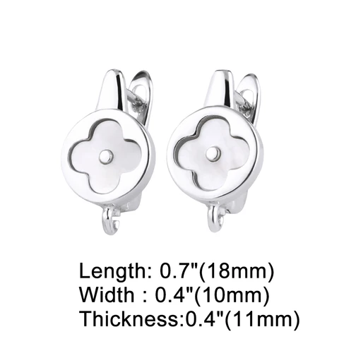 Медные позолоченные крючки для сережек OCESRIO  erha116