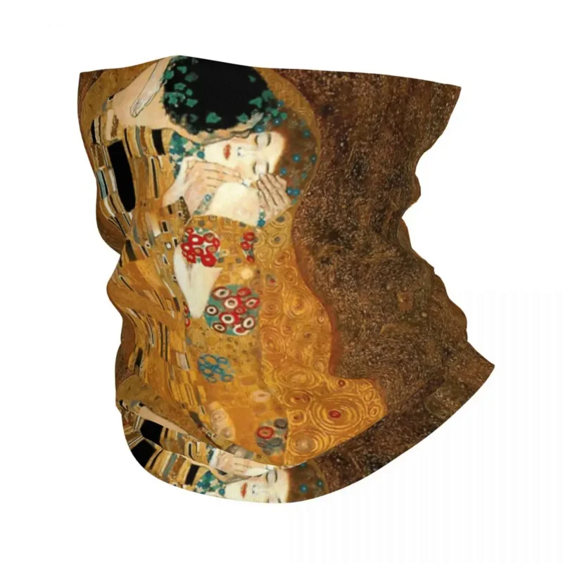 

Бандана Klimt Kiss, шейный платок с принтом густава климта, фриас, художественный шарф, теплая повязка на голову для рыбалки, унисекс, для взрослых, для зимы