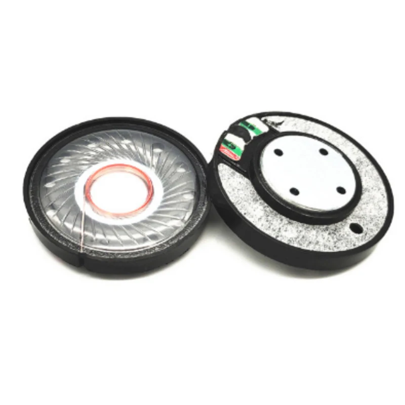 

2pcs 40mm Headphone Speaker Driver 32Ohm Speaker Repair Parts Earphone Loundspeaker Durable Repair Parts High Quality