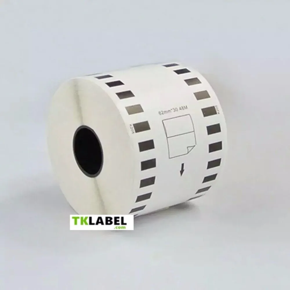 

5 x Brother совместимый DK22205 принтер этикетка 62 мм рулон + без держателя QL550 560 570