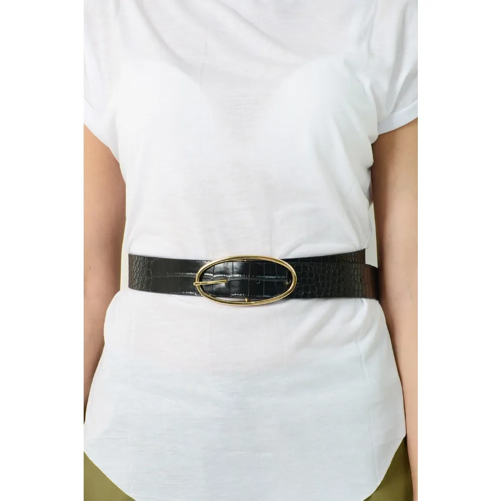 

Женский черный ремень Dorlie PMKM25102