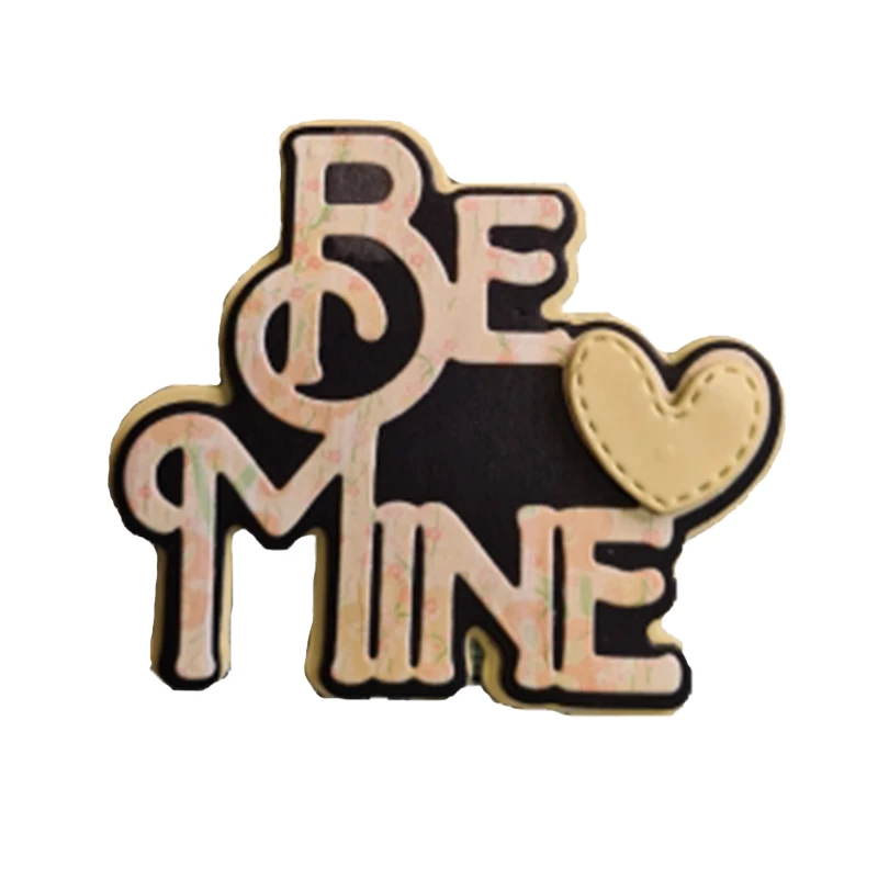 

Be Mine Metal Cutting Dies Stencils for DIY Scrapbooking Decorative Embossing DIY Paper Cards Making