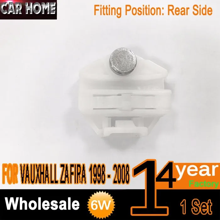 

1 Clips For VAUXHALL OPEL ZAFIRA (1998 - 2008) Window Regulator Repair Kit Rear Left or Right Plastic,iron