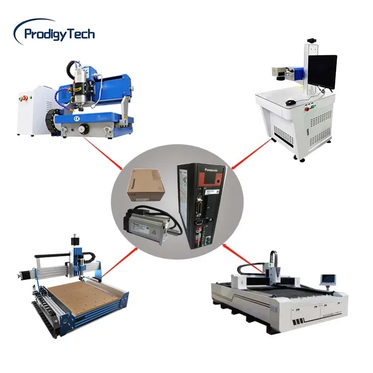 Серводвигатель переменного тока с гарантией качества двигателя MHMJ082P1S + MCDJT3220