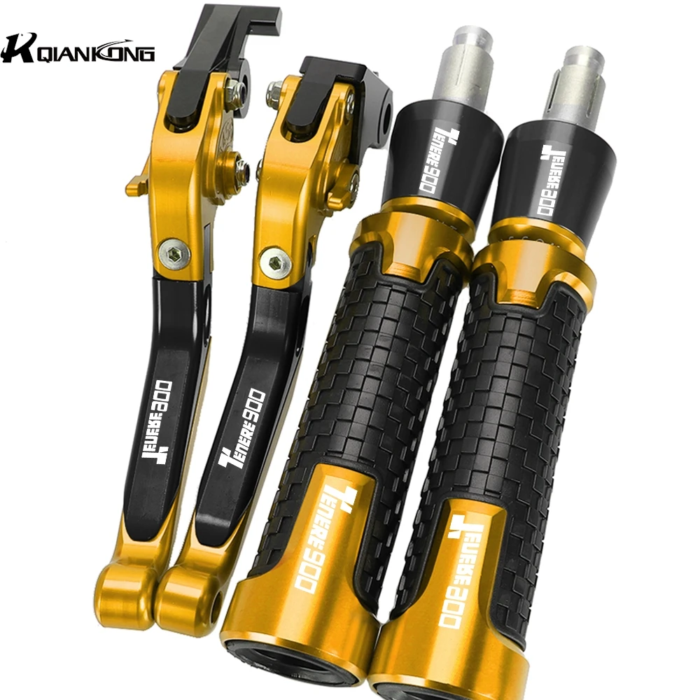 2023 2022 TENERE 900 motocykl regulowane dźwignie sprzęgła hamulca 22 MM uchwyty do kierownicy koniec dla YAMAHA TENERE900 2019-2021 24