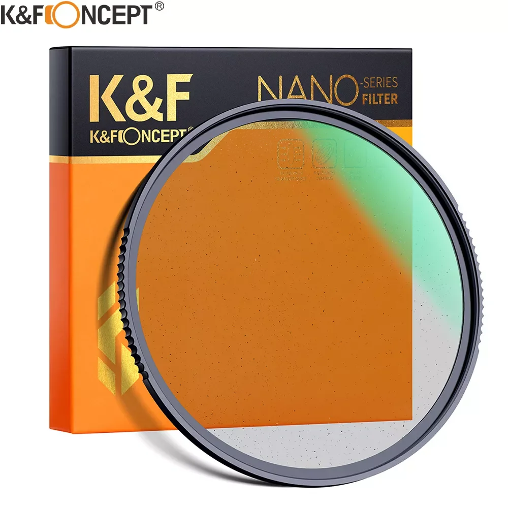 

K & F Concept Black Mist diffuser 1/4 1/8 фильтр для объектива специальные эффекты для съемки видео как фильмы 49 мм 52 мм 58 мм 62 мм 67 мм 77 мм 8