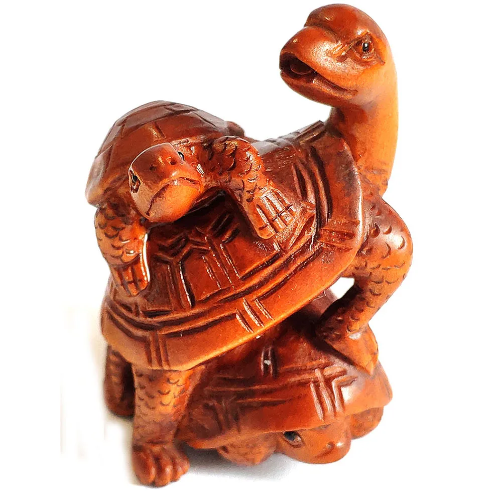 Y8198 - 2 &quotрезная вручную фигурка из ящика и сетки-развлечение черепашками