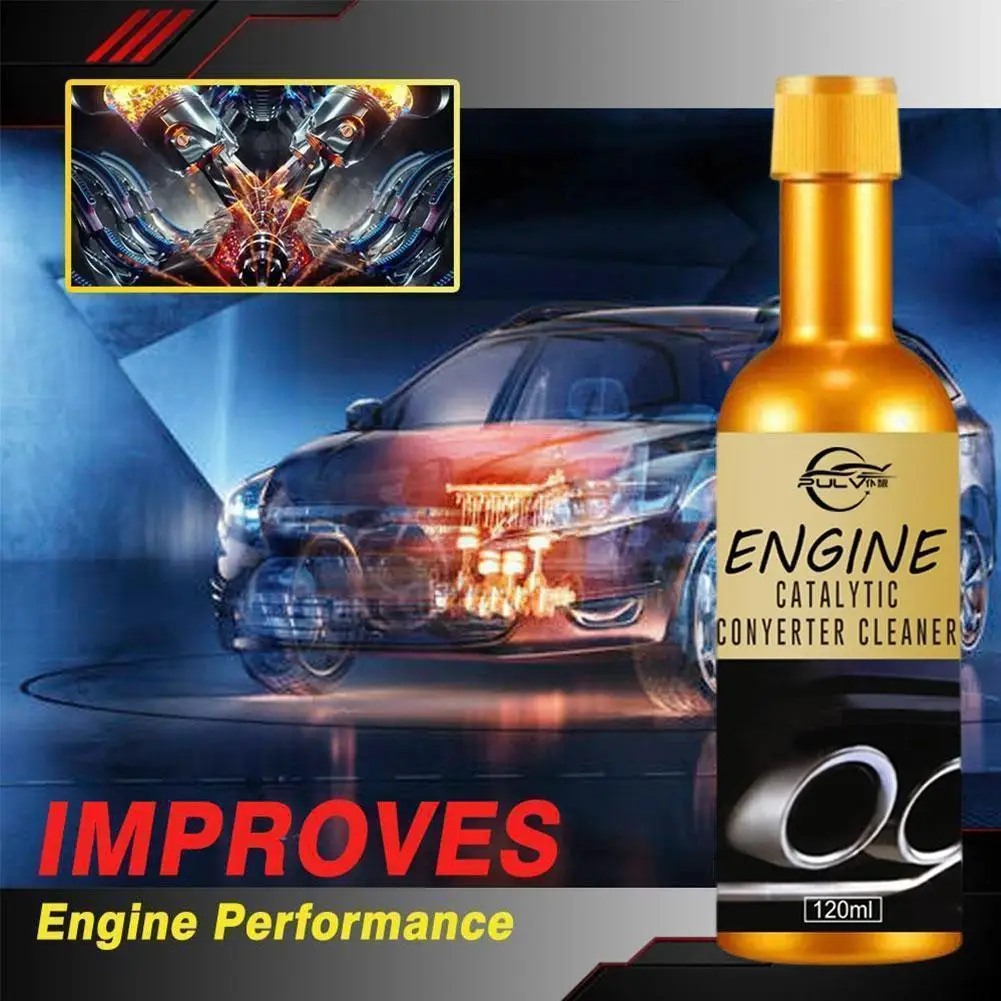 

New Car Cleaning Accessory Engine Catalytic Converter Cleaner Cleaner Booster Compartment Engine Cleaner Engine Multipurpos T5c4