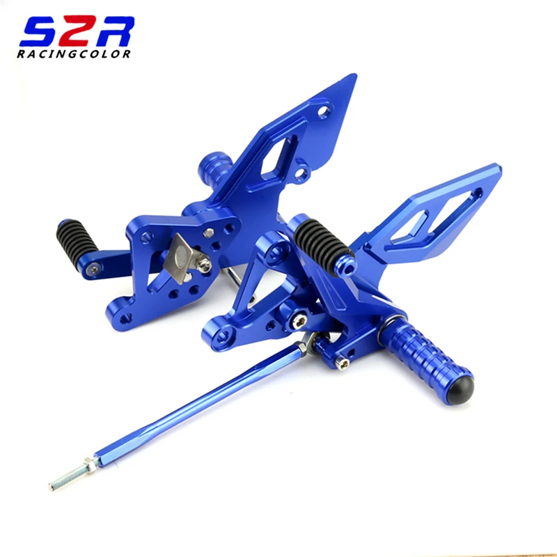 Регулируемая подставка для ног мотоцикла Rearset колышки задние наборы педаль Yamaha YZF