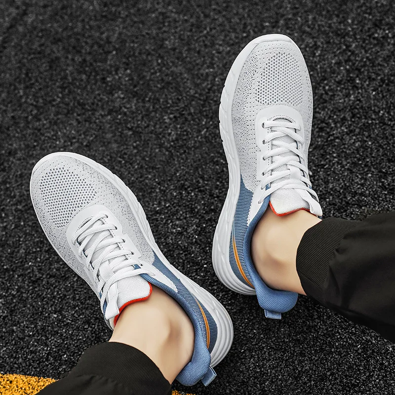 Original Men's Casual Sports Shoes 2023 Summer New Breathable Sneakers for Men Free Shipping Athletic Gym Trainers Male Running