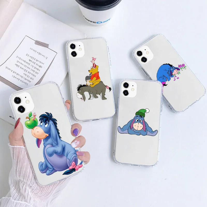 

A-20 Eeyore Transparent Cutout Soft Case for Samsung Note 10 Lite 9 8 A10 A10S A20 A20S A30 A30S A40S A50 A50S A70 Plus