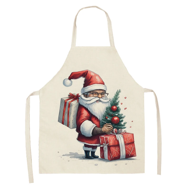 Кухонный Фартук для женщин льняной водонепроницаемый фартук мужчин и детей