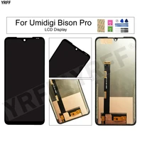For Umidigi Bison Pro LCD Display Touch Screen Digitizer Assembly Glass Panel Sensor Mobile Phone Repair Parts Tools Free Ship