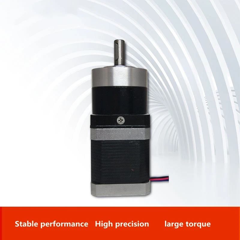 Планетарный шаговый двигатель NEMA 17 1 3 А 40 Н.см передаточное число 15:1 20:1 25:1 30:1 50:1 100:1