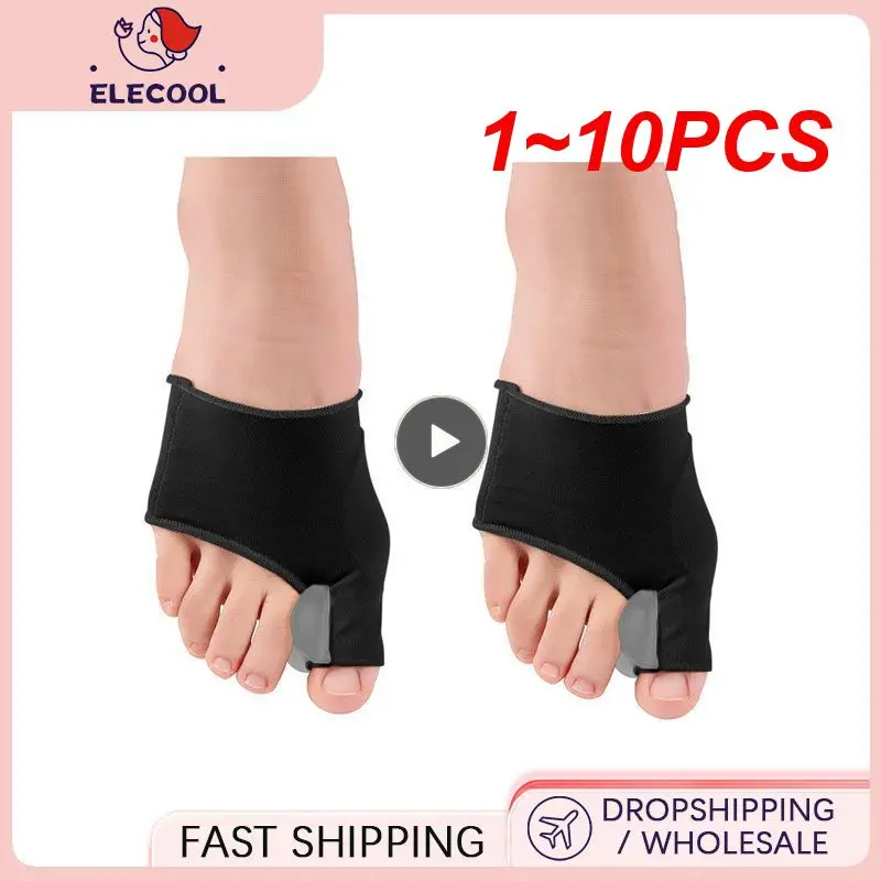

1~10PCS Toes Separator Socks Thumb Adjuster Straightener Feet Bone Orthotics Appliance Hallux Valgus Splint Sleeve Bunion