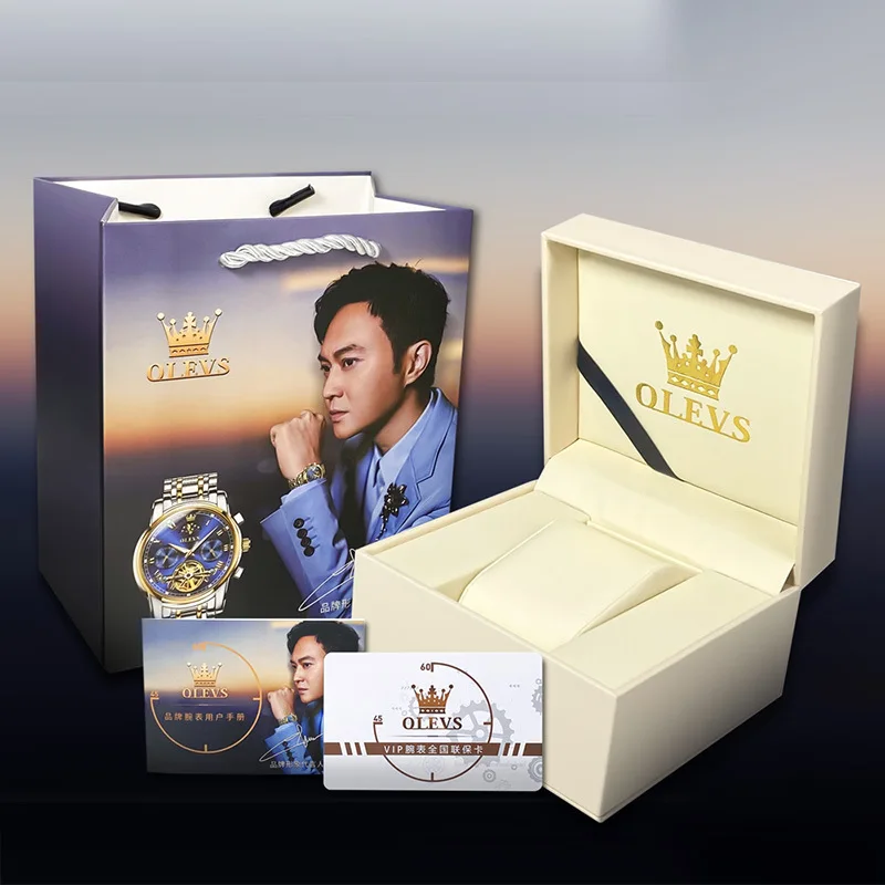 

OLEVS Luxury Watch Box