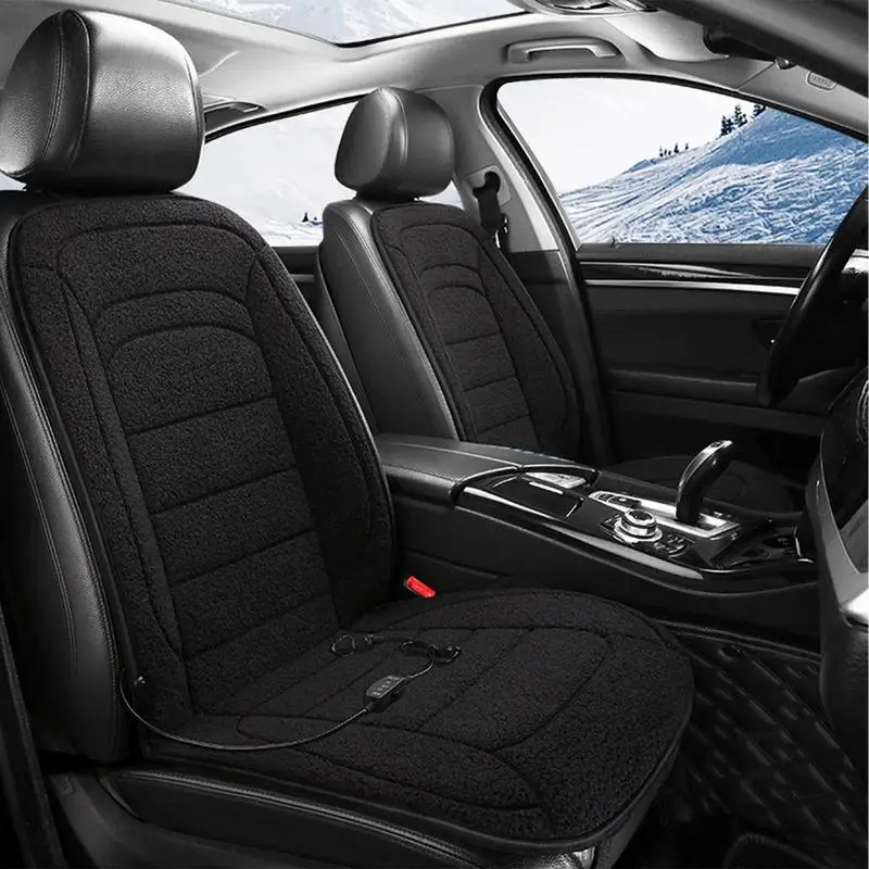 

12V Heated Car Seat Cover Universal Car Seat Heater Car Heated Seat Cushion Temperature Auto Seat Heating Pad Car Accessories