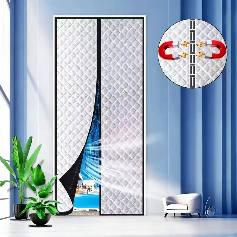 

Зимняя магнитная хлопковая дверная занавеска LGOLOL