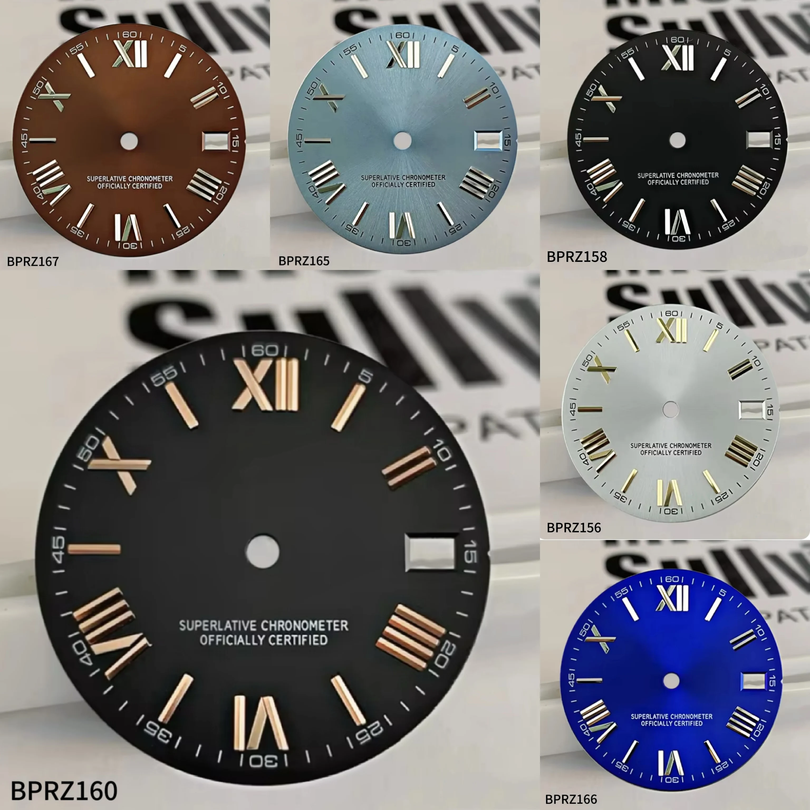 28 5 мм NH35 циферблат с римскими цифрами и солнечным узором подходит для NH36