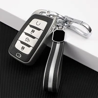 tpuleather car key case cover for changan cs85 cs35 plus cs25 cs95 cs85 coupe car holder smart remote auto styling accessories