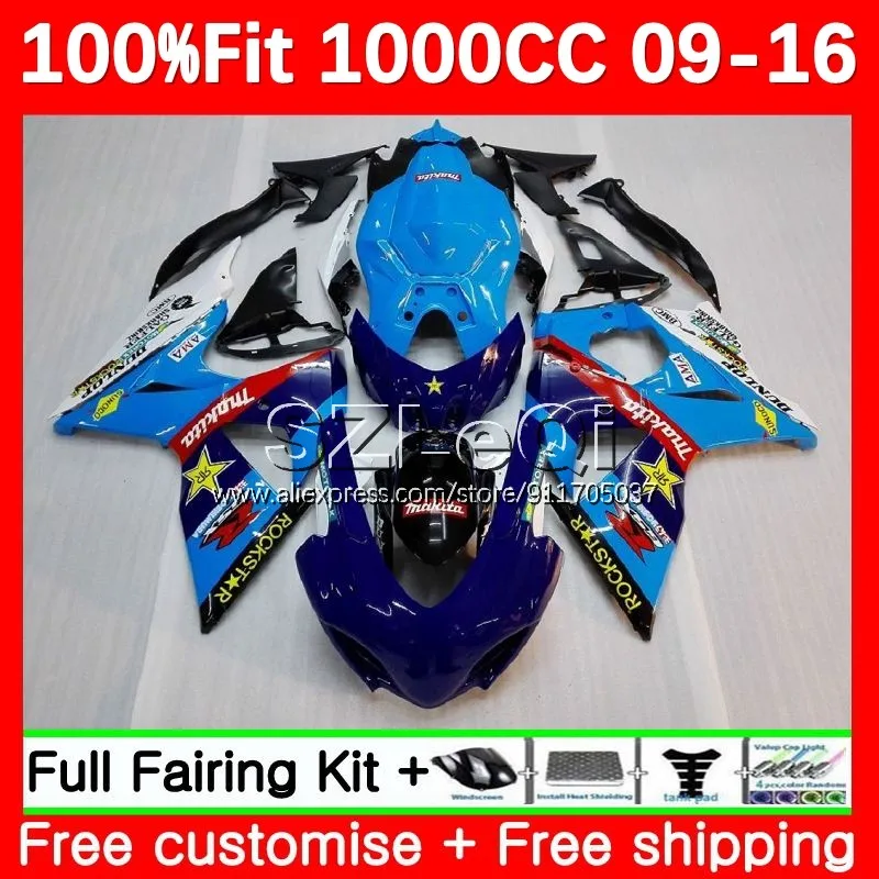 

Не racinge OEM Корпус для SUZUKI K9 GSXR 1000 CC GSXR1000 09 10 11 12 13 14 15 16 GSXR-1000 2009 2016 инъекция обтекатель 83LQ.22