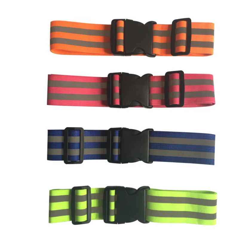 

Reflective Belts for Running High Visible Night Safety Gear for Kid Men Women Waist Adjustable Elastic Safety Reflective Belt