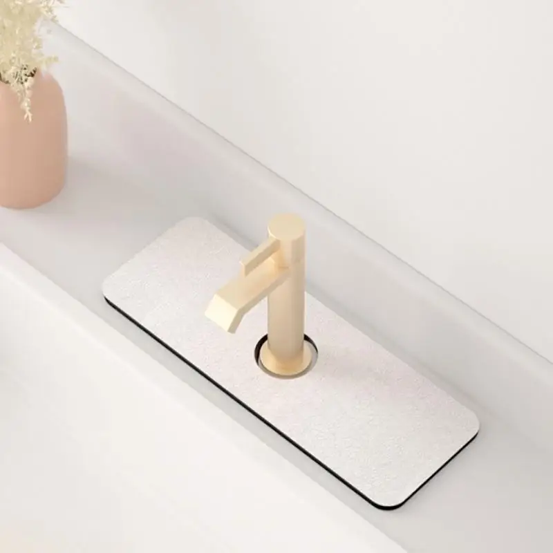 

Quick-drying Sink Mat Quick-dry Hous Super Water Faucet Hood Kitchen Bathroom Faucet Water Tank Quick-dry