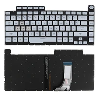 new us layout keyboard for asus g531gt g531gu g531gd silver blue full colorful backlit