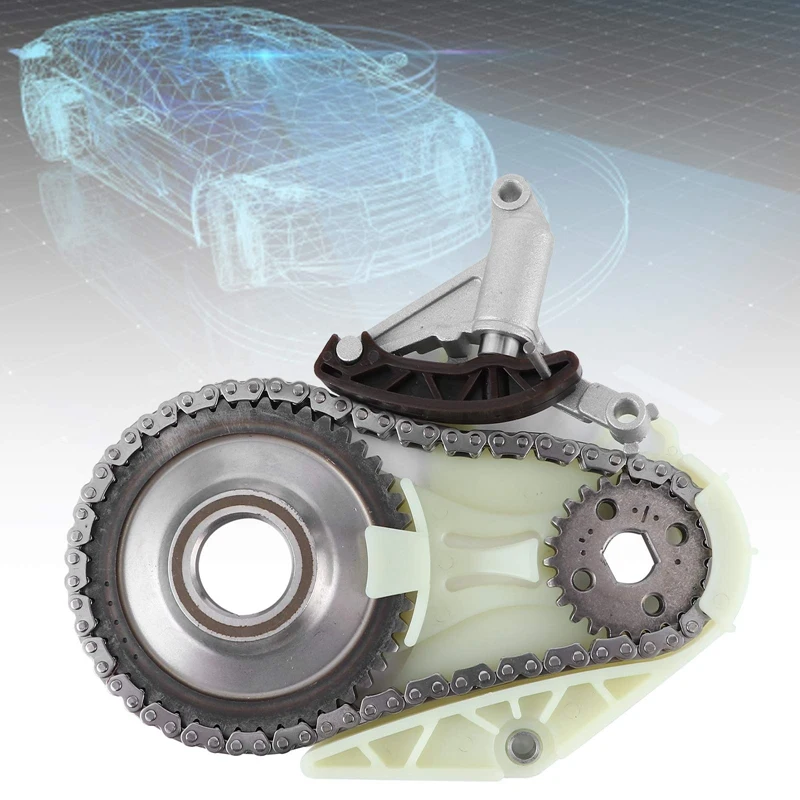 Цепь привода масляного насоса 11417605366 11417602653 11417602646 Комплект цепи ГРМ двигателя