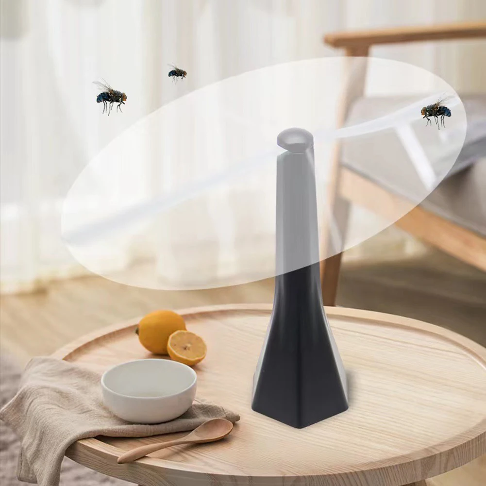 

Portable Electric Fly Repellent Fans Soft Material Fan Safe Rotating for Children Suitable for Protect Food Clean
