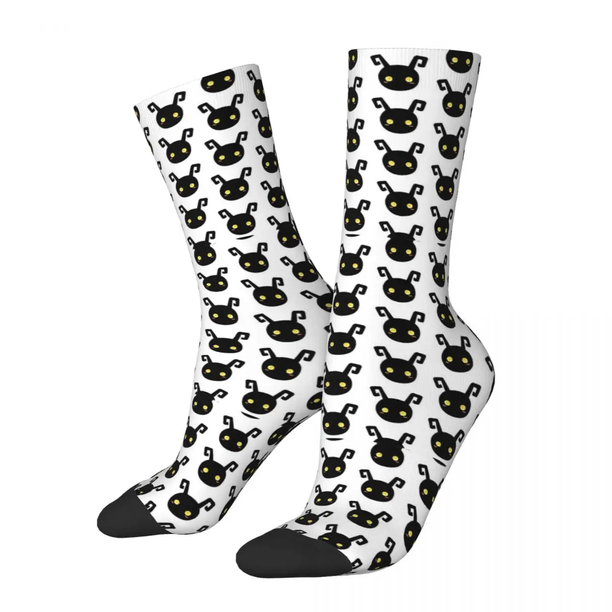

Sock for Men Heartless Hip Hop Harajuku Kingdom Hearts Happy Quality Pattern Printed Boys Crew compression Sock Novelty Gift