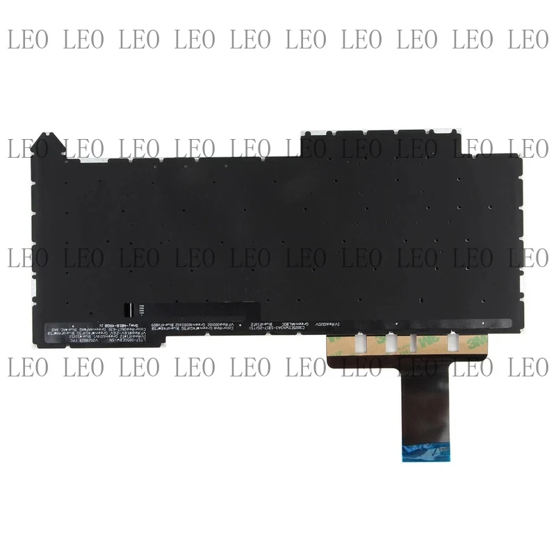 Клавиатура с американской раскладкой (US Layout) для Asus ROG Strix G17 G713 G713Q G713QE с RGB-подсветкой (art.: 3920daa3b60ba) - 3920daa3b60ba