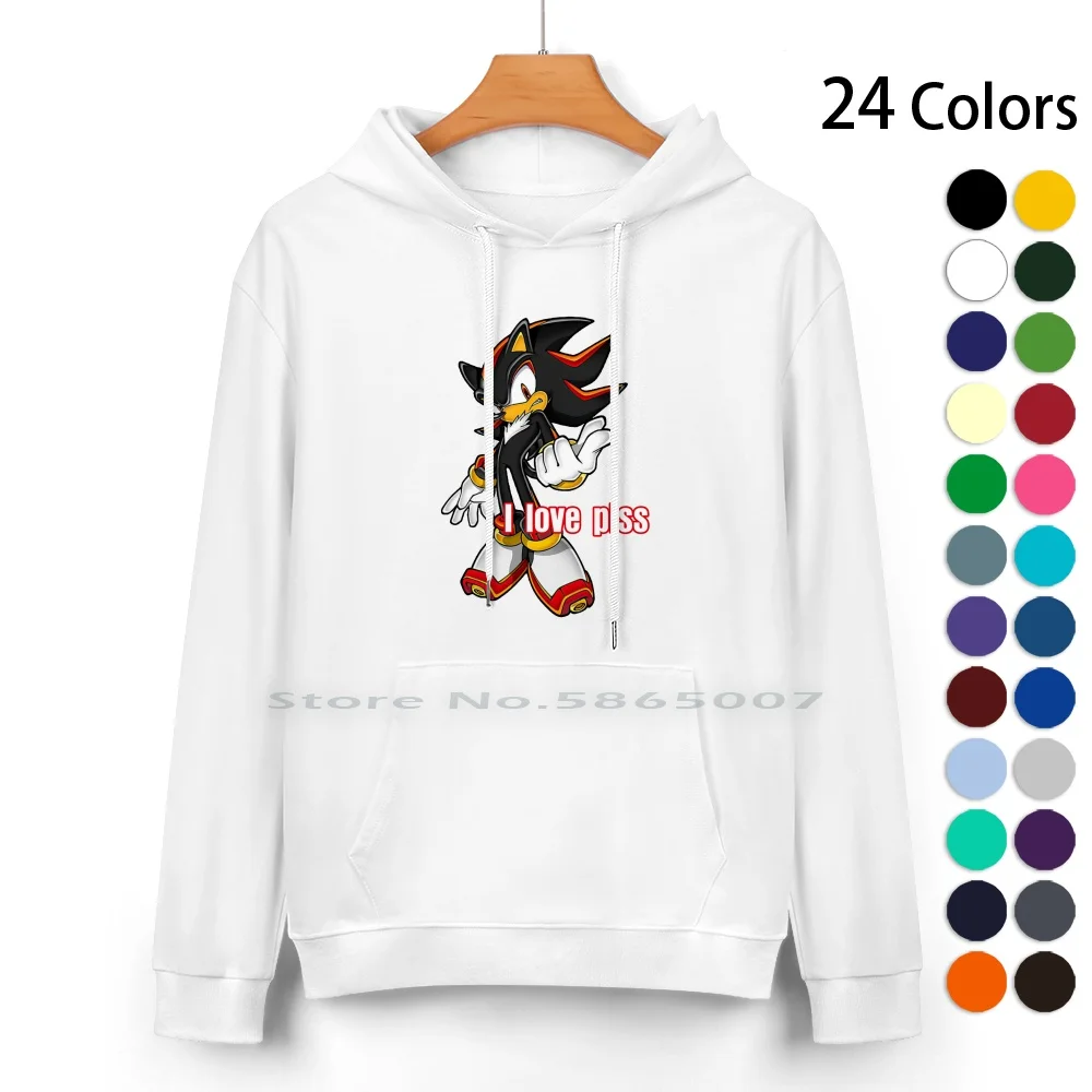 Толстовка с капюшоном из чистого хлопка 24 цвета