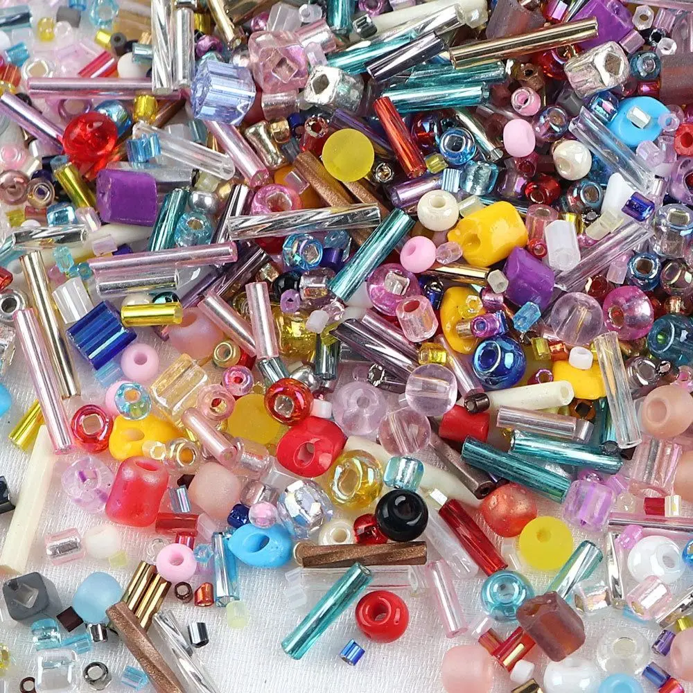 

Decoration Necklace Bracelet Pendant Arts Crafts DIY Diamond Beads Jewelry Making Glass Beads Glass Seed Beads