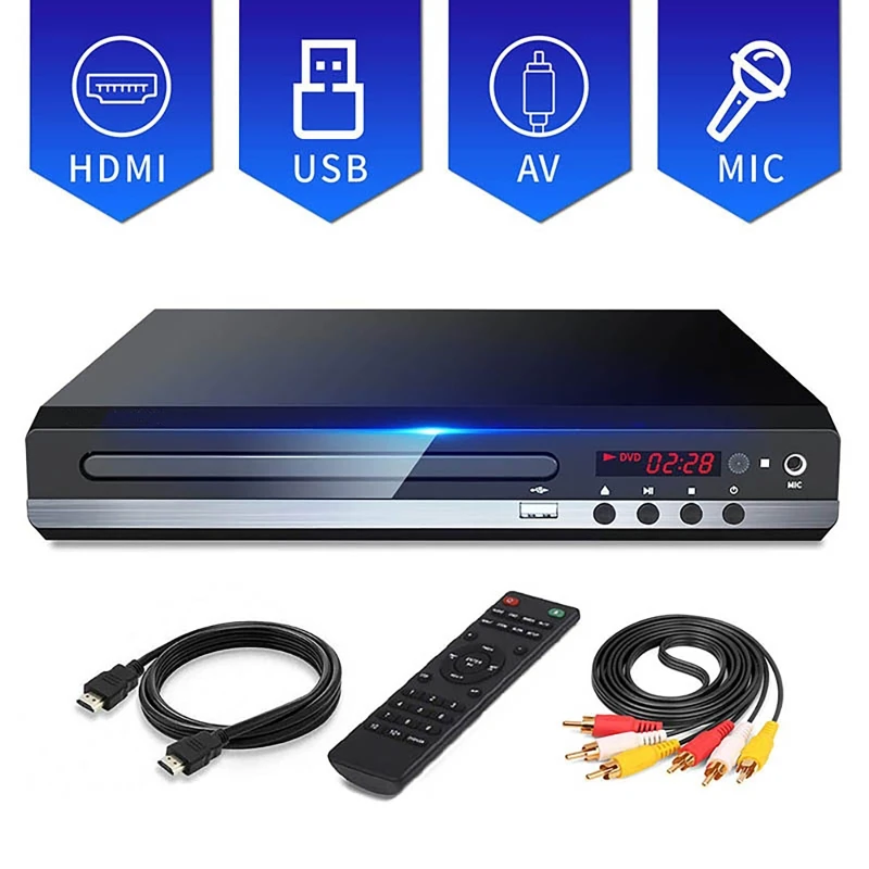 High-defination 1080p Home Dvd Player Box For Tv All Region 