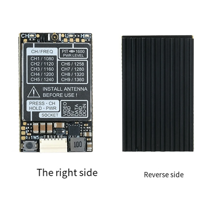 Приемник FPV 1 3G 6 Вт Модуль передачи Lmage + антенна для деталей RC Drone