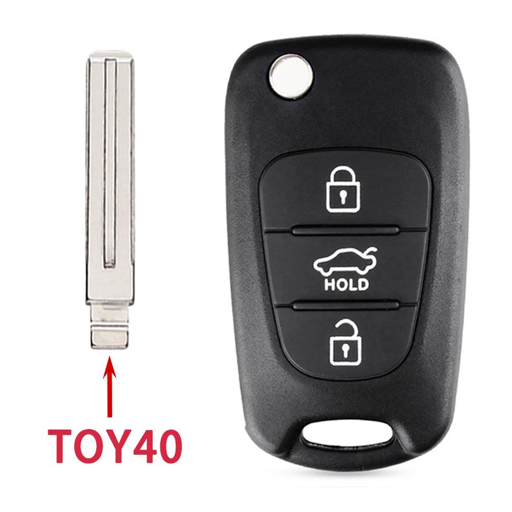 

YOCASTY флип-чехол с дистанционным управлением для автомобиля, чехол для Kia K2 K5 Rio 3 Picanto Ceed Cerato Sportage для Hyundai I20 I30 IX35 I35